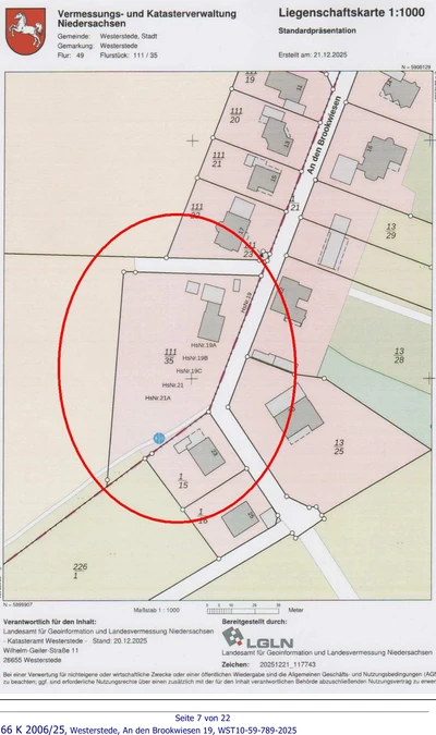 Doppelhaushälfte in Westerstede