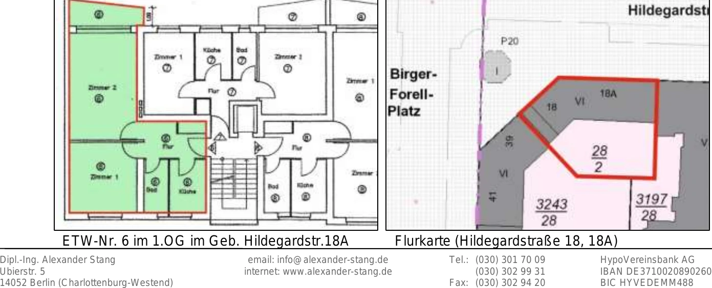 Eigentumswohnung (1 bis 2 Zimmer) in Berlin — Bild 3