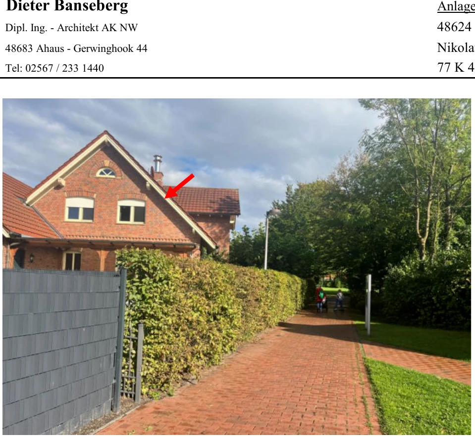 Garage, Einfamilienhaus in Schöppingen — Bild 2