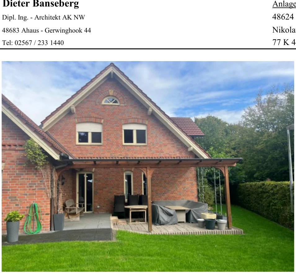 Garage, Einfamilienhaus in Schöppingen — Bild 3