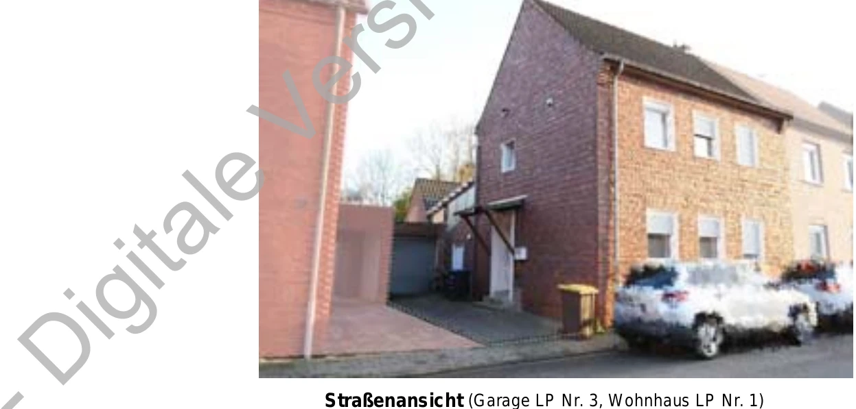 Doppelhaushälfte, Wohnhaus mit abgängigen Nebengebäuden (Garage, Schuppen und Hofüberdachung) in Heinsberg — Bild 3