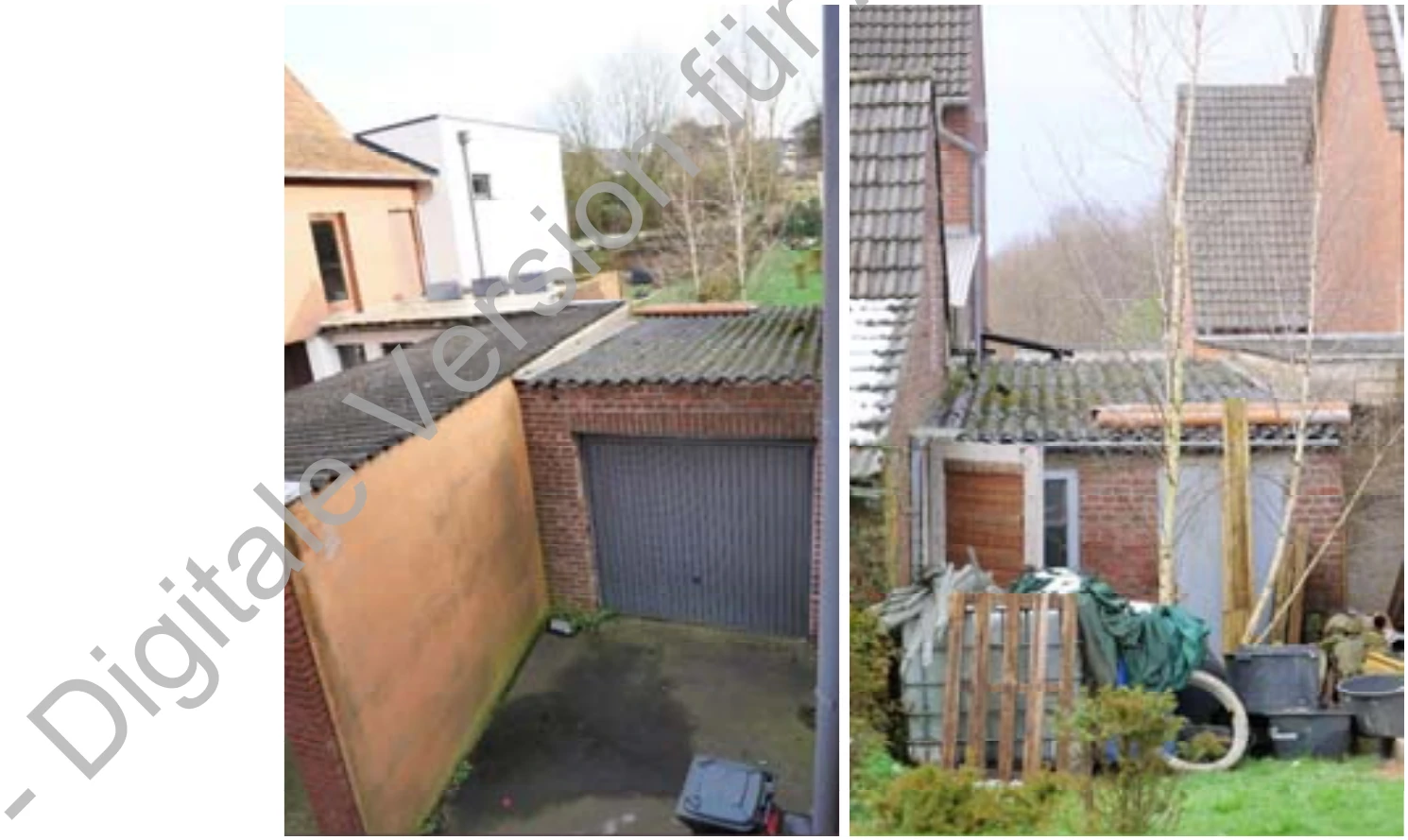 Doppelhaushälfte, Wohnhaus mit abgängigen Nebengebäuden (Garage, Schuppen und Hofüberdachung) in Heinsberg — Bild 2