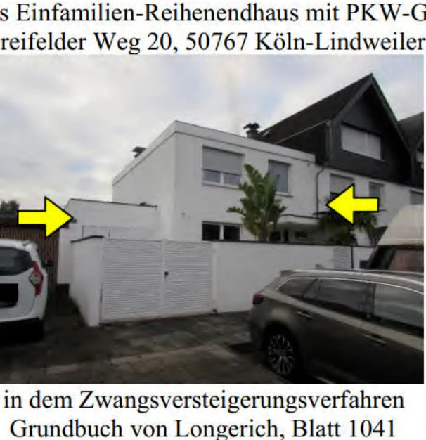 Garage, Reihenhaus in Köln