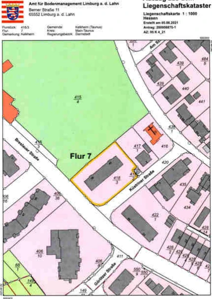 Eigentumswohnung (3 bis 4 Zimmer), sonstiges Teileigentum (z.B. Keller, Hobbyraum), Kfz-Stellplatz in Kelkheim am Taunus — Bild 2
