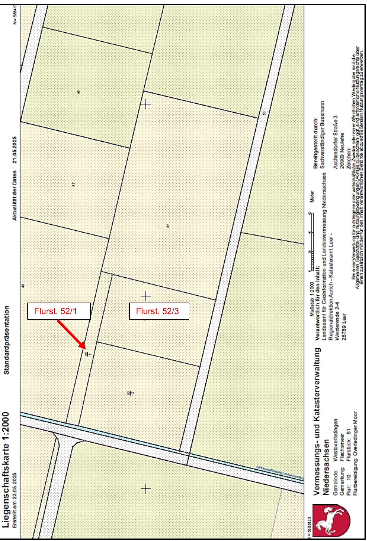 Landwirtschaftsfläche in Westoverledingen — Bild 2