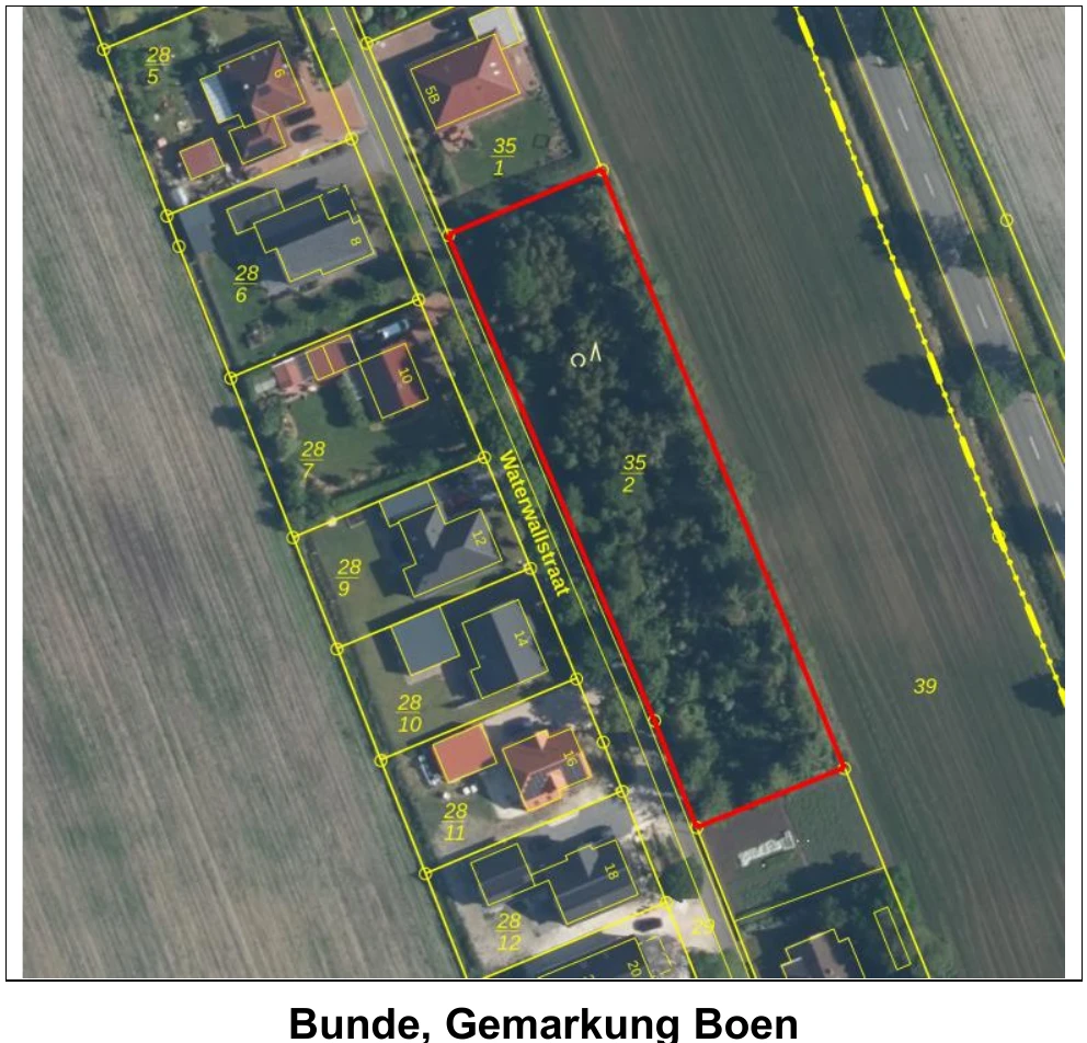Sonstiges, unbebaute Gehölzfläche in Bunde — Bild 3