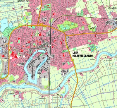 land- und forstwirtschaftlich genutztes Grundstück, Landwirtschaftsfläche und Waldfläche in Leer