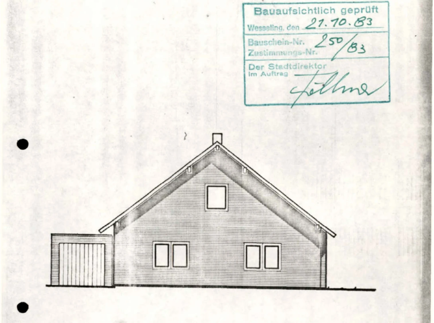 Garage, Einfamilienhaus in Wesseling — Bild 3