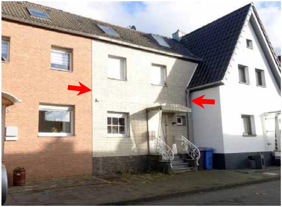 unbebautes Grundstück, Einfamilien-Reihenmittelhaus in Erftstadt — Bild 3