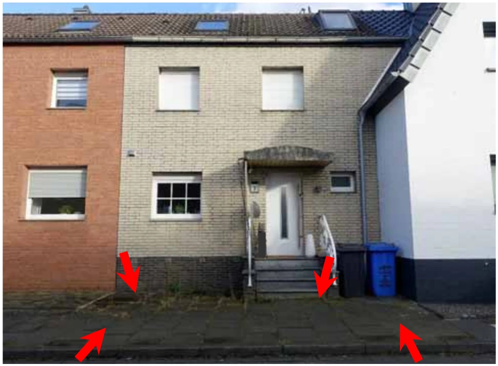 unbebautes Grundstück, Einfamilien-Reihenmittelhaus in Erftstadt — Bild 2