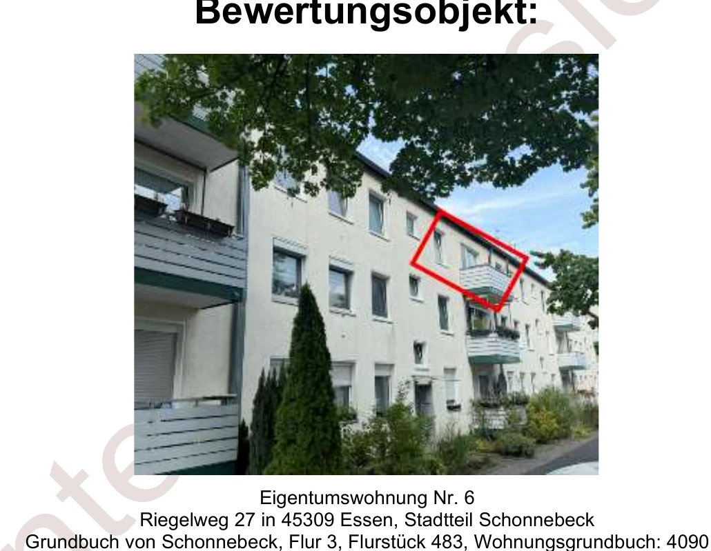 Eigentumswohnung (1 bis 2 Zimmer), Mehrfamilienhaus in Essen — Bild 2