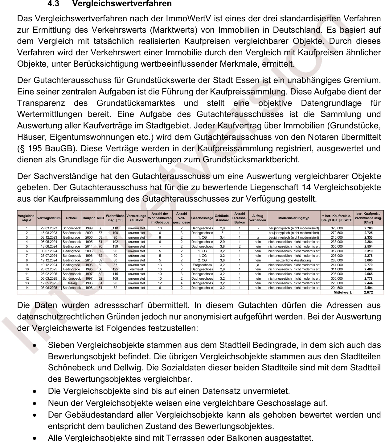 Eigentumswohnung (3 bis 4 Zimmer), Mehrfamilienhaus in Essen — Bild 2
