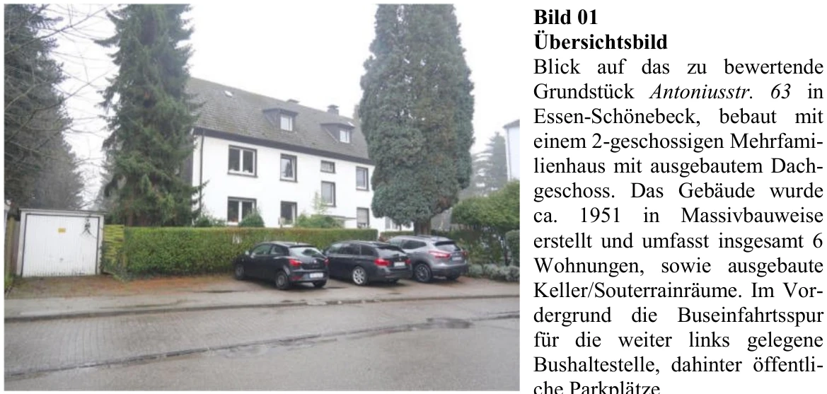 Mehrfamilienhaus, Garage in Essen — Bild 2