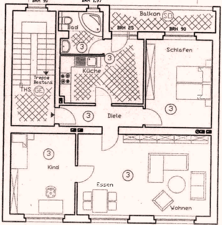 Eigentumswohnung (3 bis 4 Zimmer) in Essen — Bild 2