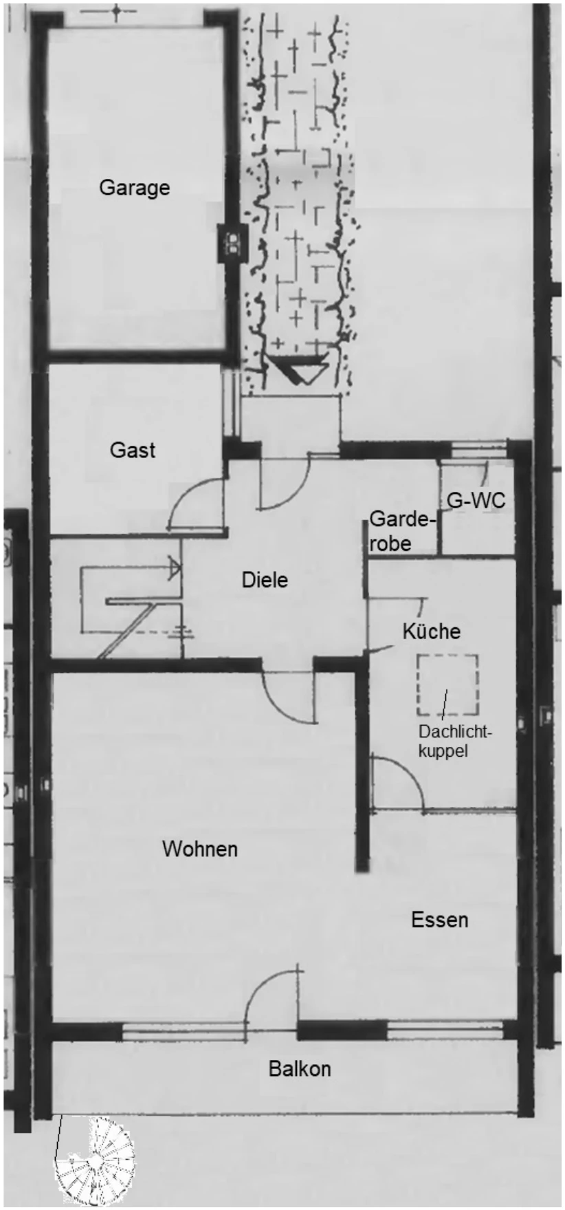 Garage, Reihenhaus in Dortmund — Bild 3