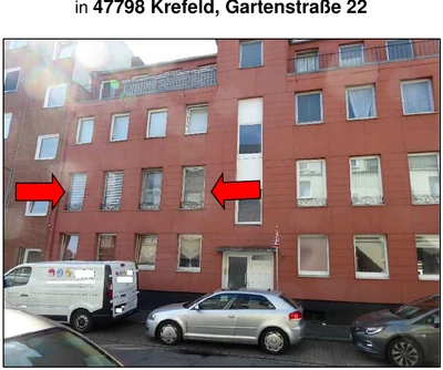 Eigentumswohnung (1 bis 2 Zimmer) in Krefeld