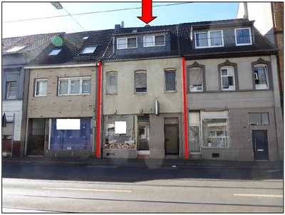 Wohn-/Geschäftshaus in Krefeld