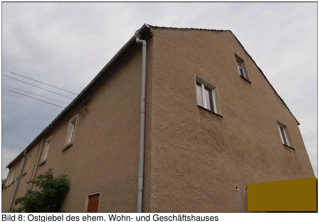 ehemaliges Wohn- und Geschäftshaus mit Wirtschaftsanbau in Großenhain — Bild 3