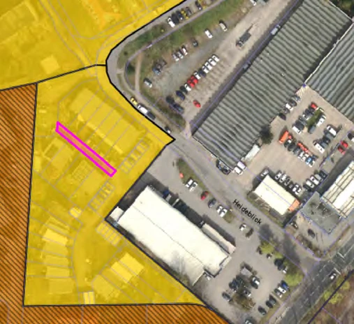 Privatweg in Dresden