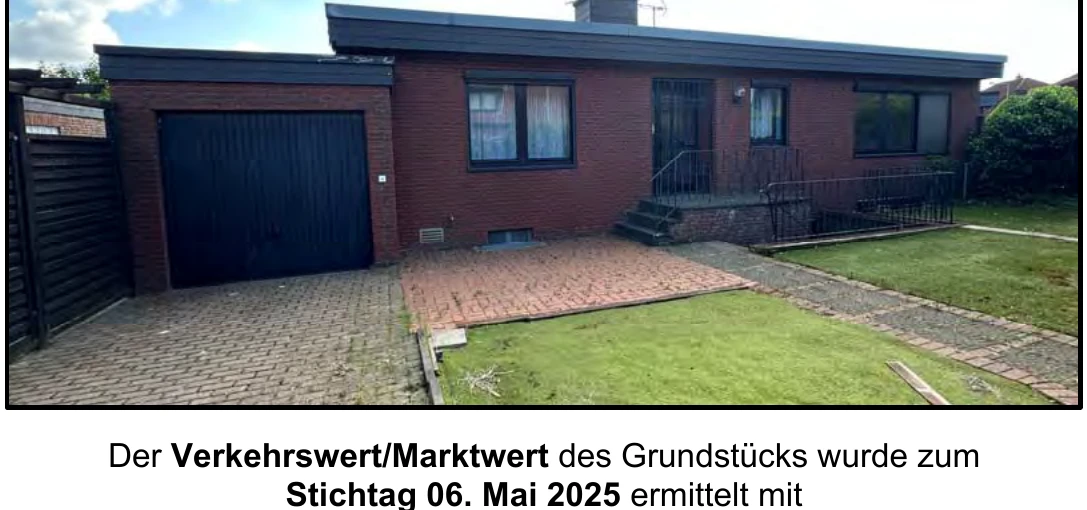 Einfamilienwohnhaus (Bungalow) nebst PKW-Garage in Duisburg — Bild 3