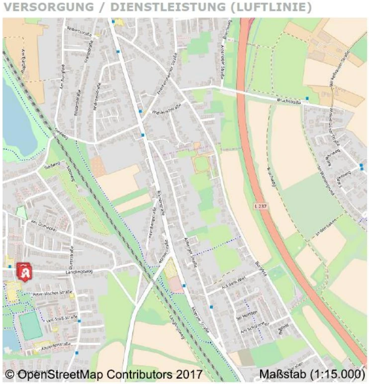 unbebautes Grundstück, Garage, Doppelhaushälfte in Duisburg — Bild 2