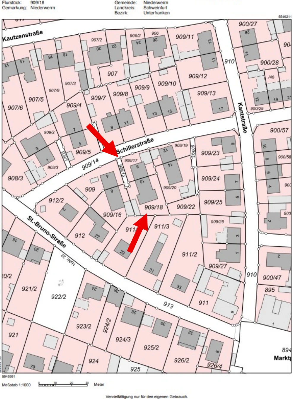 Zweifamilienhaus, Garage, Sonstiges in Niederwerrn — Bild 3