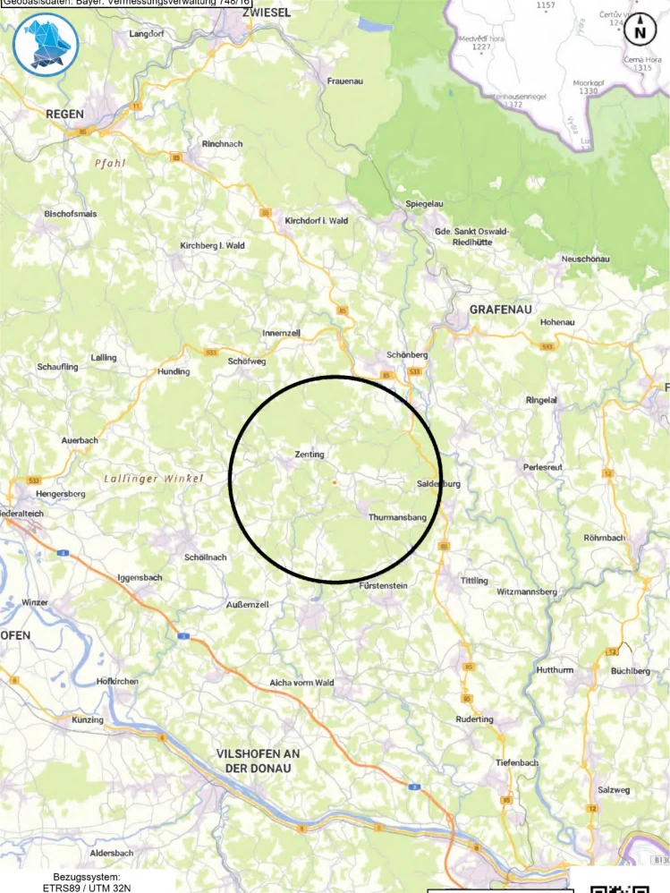 land- und forstwirtschaftlich genutztes Grundstück in Thurmansbang — Bild 3