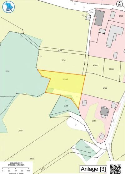 land- und forstwirtschaftlich genutztes Grundstück in Thurmansbang