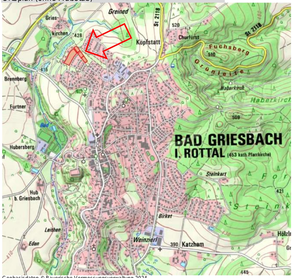 mehrere Grundstücke, Baugrundstücke, unbebaute Grundstücke in Bad Griesbach — Bild 3