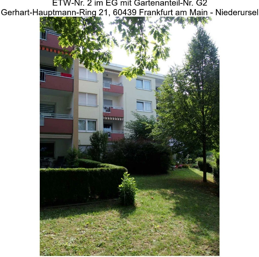 Eigentumswohnung (3 bis 4 Zimmer) in Frankfurt am Main — Bild 2