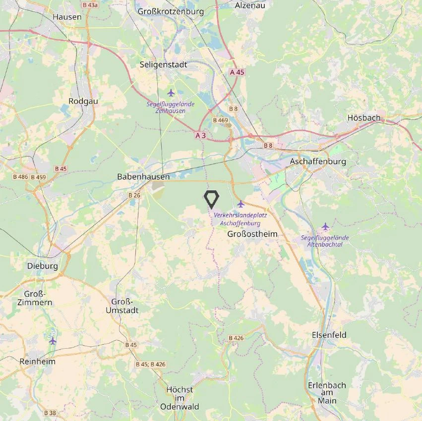 Lagerhalle mit Büro, zweigeschossiges Betriebsinhaberwohnhaus in Großostheim — Bild 3