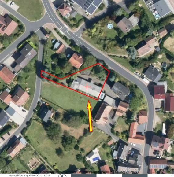 Zweifamilienhaus, Garage, land- und forstwirtschaftlich genutztes Grundstück in Geiselbach — Bild 3