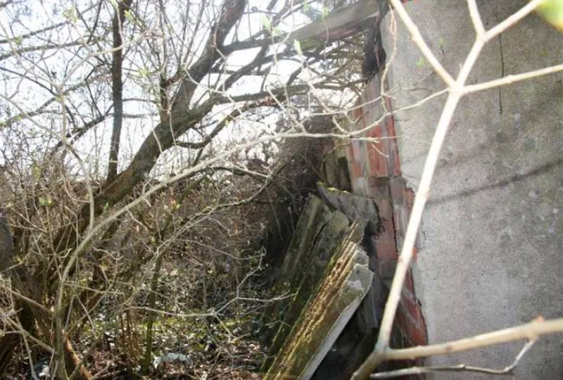 Abrissfläche in Schwanebeck