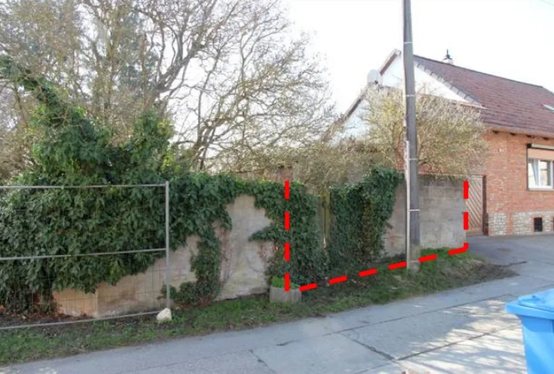 Abrissfläche in Schwanebeck — Bild 2