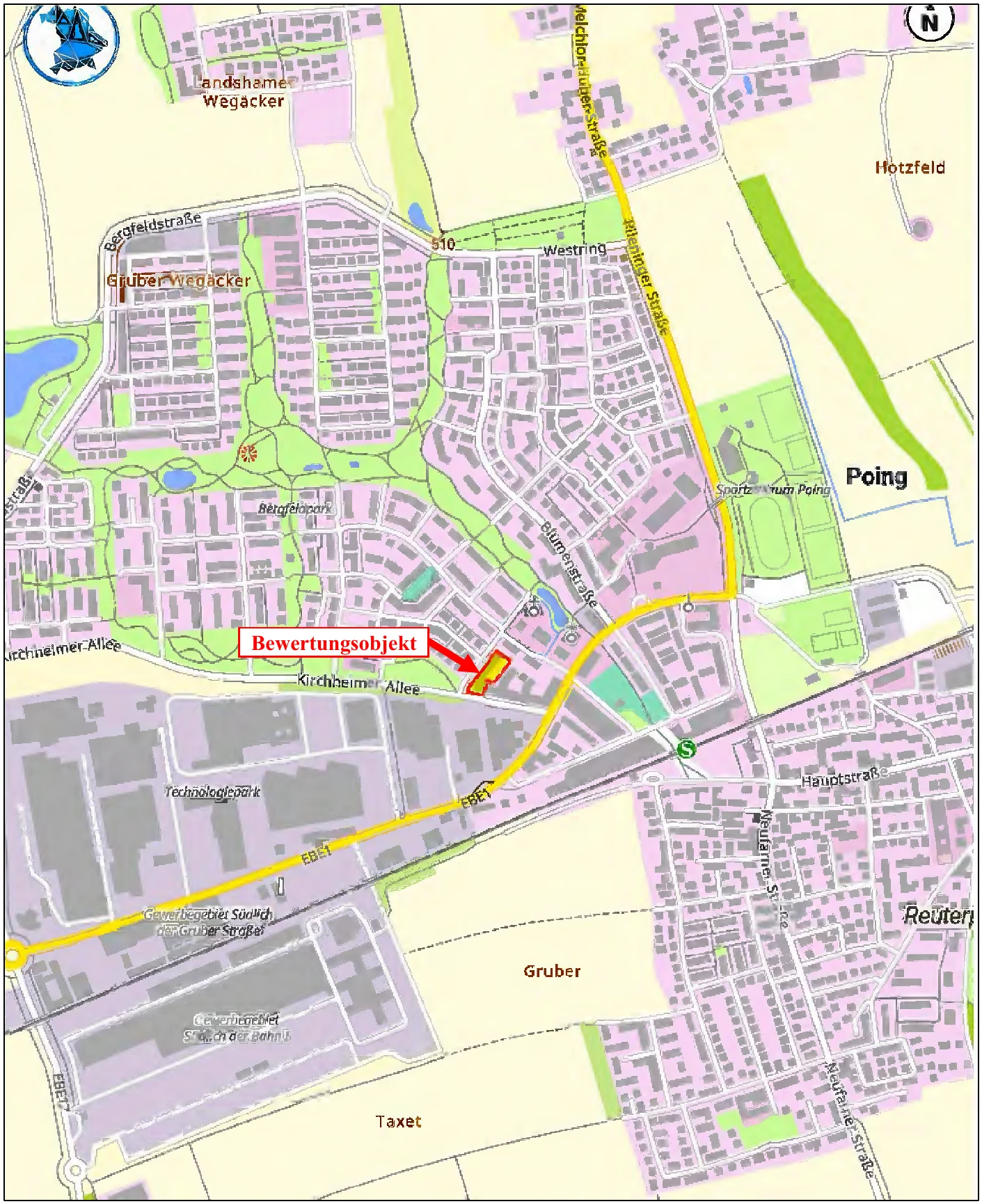 Eigentumswohnung (1 bis 2 Zimmer), Kfz-Stellplatz (Tiefgarage), Sonstiges in Poing — Bild 2