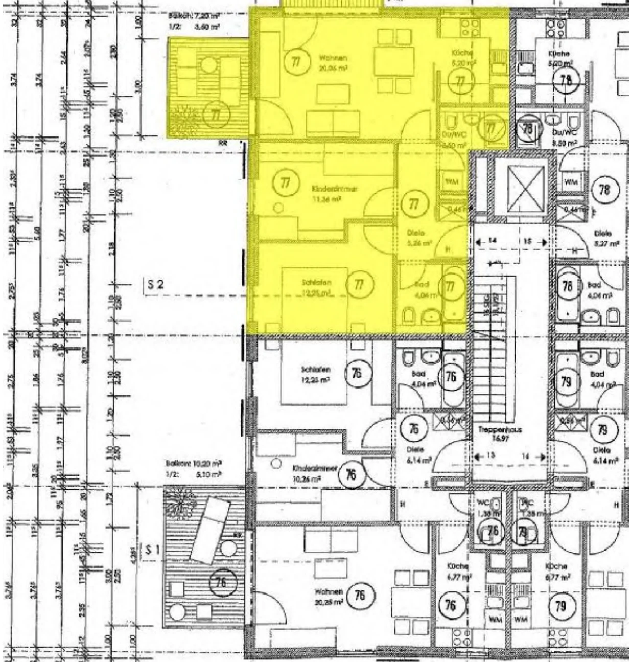 Eigentumswohnung (3 bis 4 Zimmer), Kfz-Stellplatz (Tiefgarage) in München — Bild 2