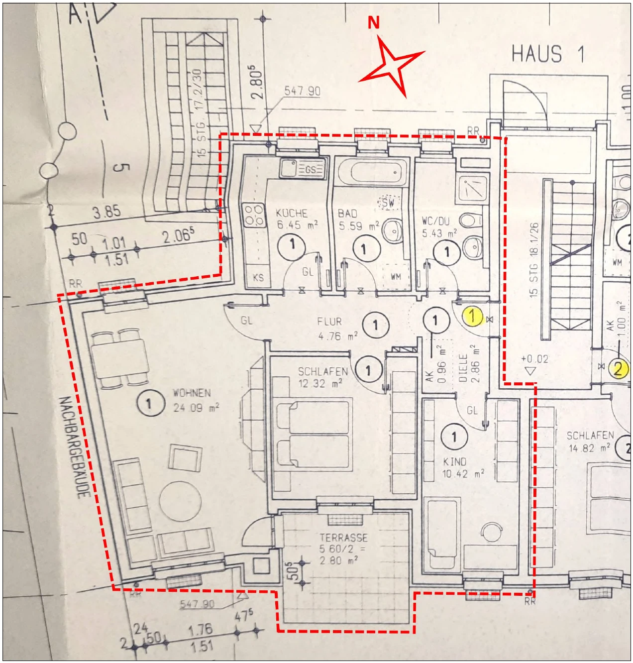 Eigentumswohnung (3 bis 4 Zimmer), Sonstiges in Baldham — Bild 3