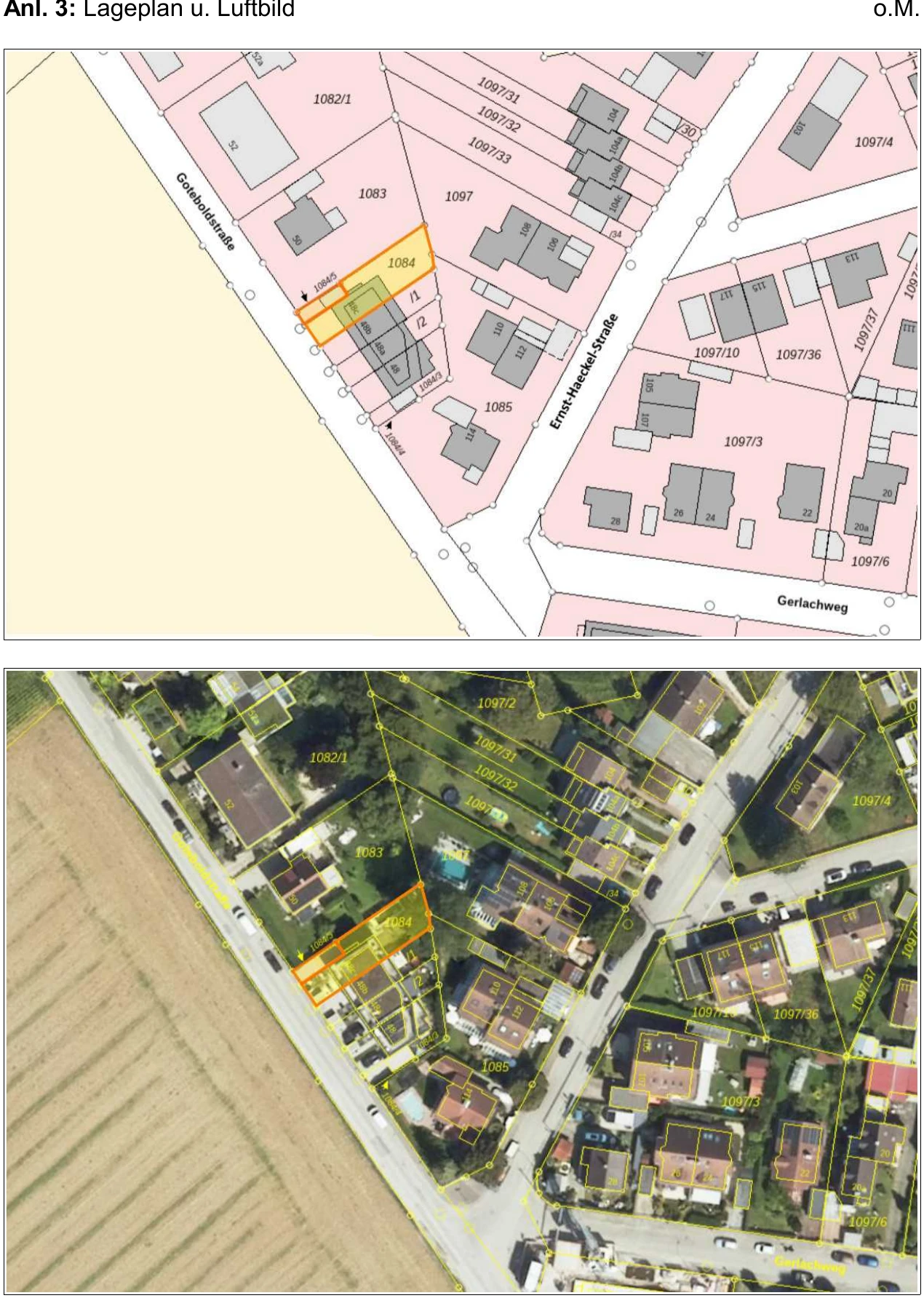 Reihenhaus, Kfz-Stellplatz