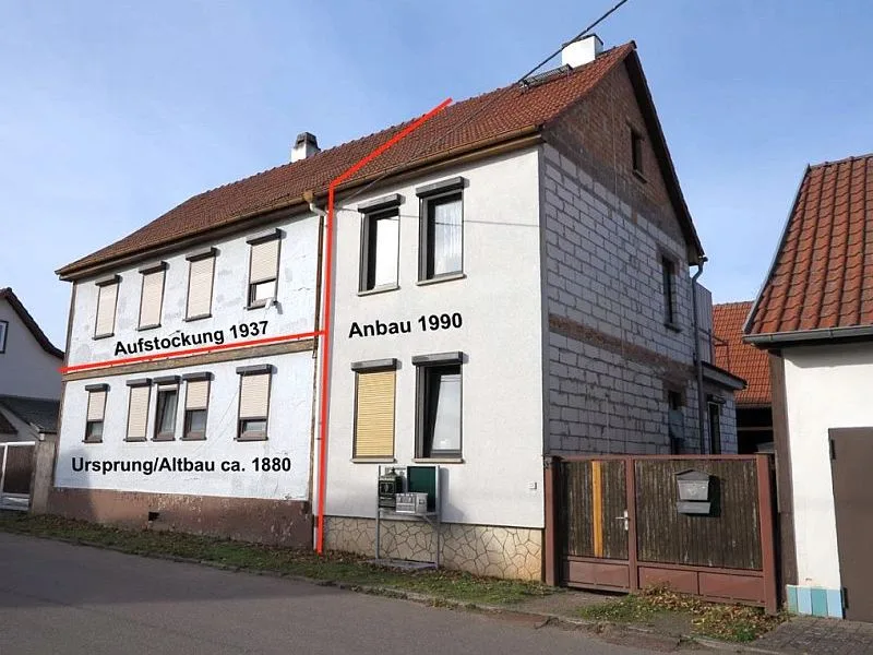 Einfamilienhaus mit Nebengebäude in Ohrdruf OT Gräfenhain — Bild 3