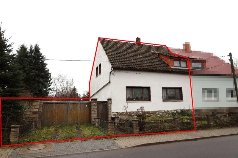 Einfamilienwohnhaus (Doppelhaushälfte) mit Nebengebäude in Tonna OT Gräfentonna — Bild 2