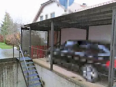 Einfamilienhaus mit Schwimmteich und Carport in Durlangen