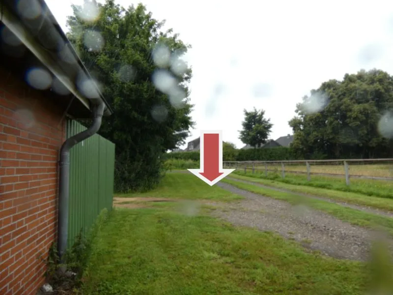 Unbebautes Grundstück (Garten/Zuwegung) in Hollingstedt — Bild 3