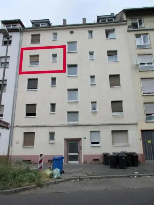 2-Zimmer-Wohnung (wohl Rohbauzustand) in Ludwigshafen am Rhein — Bild 2