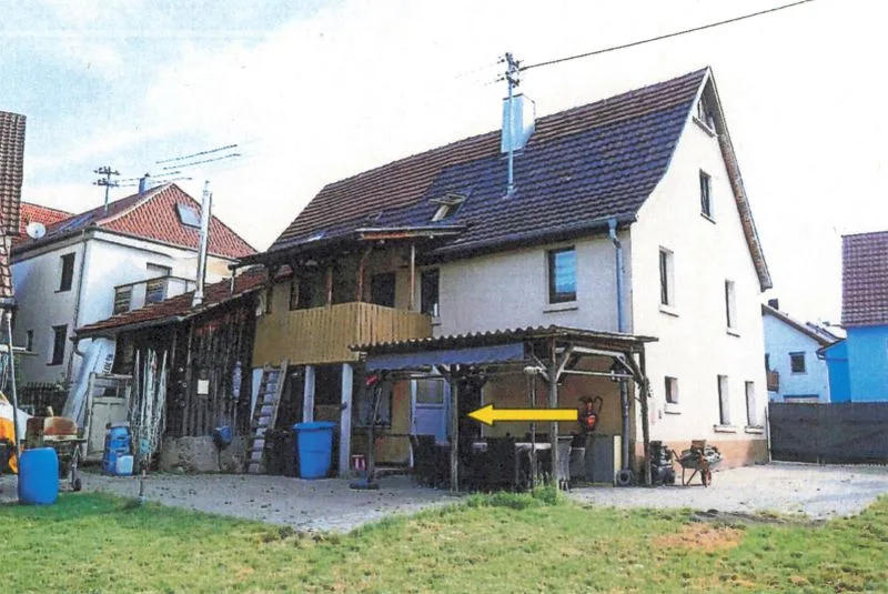 Wohn- und Geschäftshaus nebst abrissreifem Schuppen in Ilsfeld — Bild 3