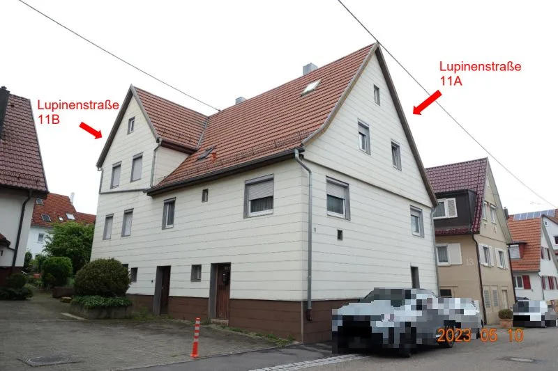 Zwei Wohnhäuser (genutzt wie ein Zweifamilienwohnhaus) in Stuttgart