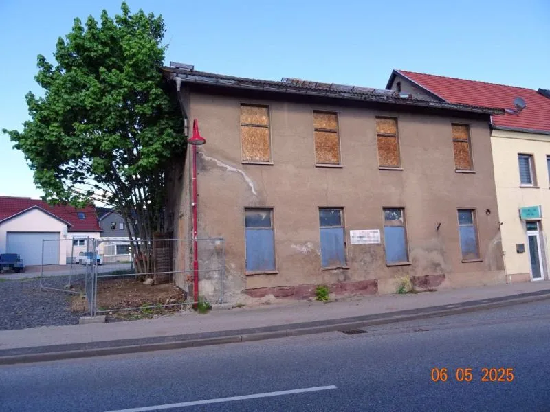 Ehem. Wohn-/Gewerbegrundstück (Brache) in Mansfeld OT Leimbach — Bild 3