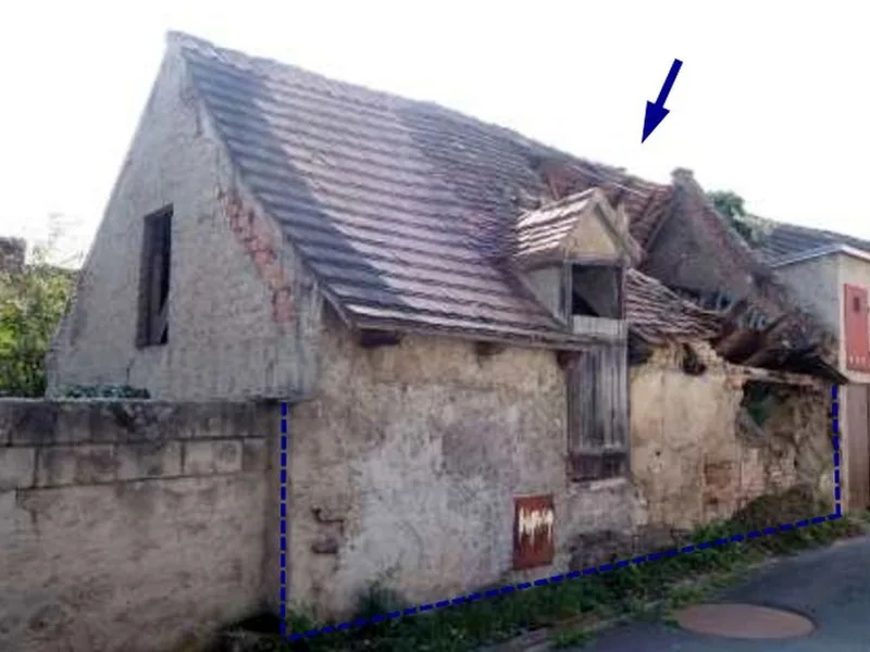 Einfamilien-Reihenendhaus mit einsturzgefährdeten Nebengebäuden in Gerbstedt — Bild 2