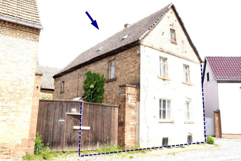 Einfamilienhaus mit einsturzgefährdetem Nebengelass in Eisleben OT Rothenschirmbach — Bild 2