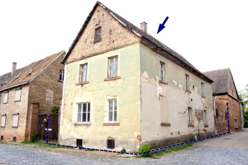 Einfamilienhaus mit einsturzgefährdetem Nebengelass in Eisleben OT Rothenschirmbach — Bild 3