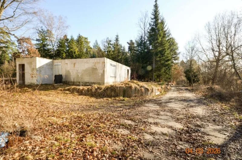 Grundstück mit Rohbau eines Einfamilienhauses in Lindow (Mark) OT Klosterheide — Bild 3